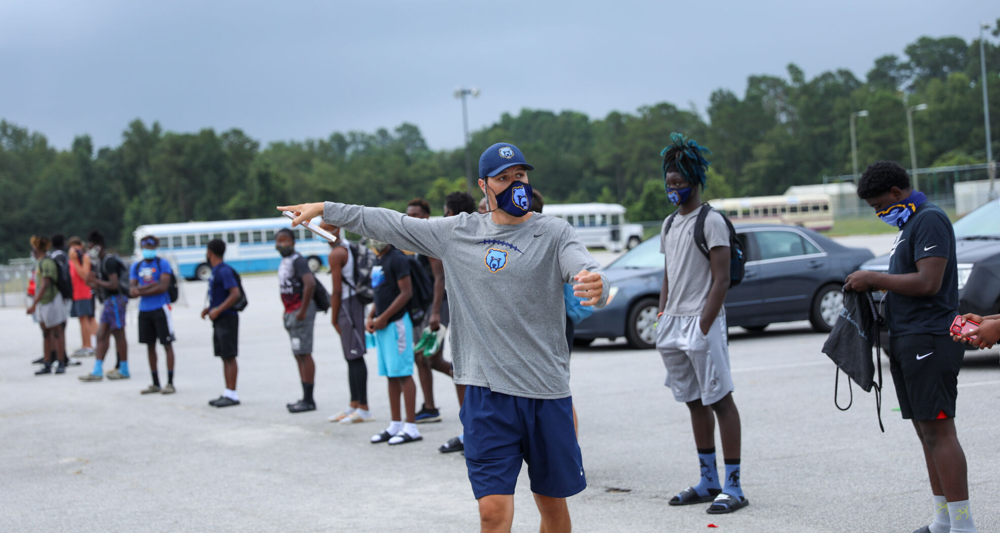 South Florence football workouts, August 3, 2020